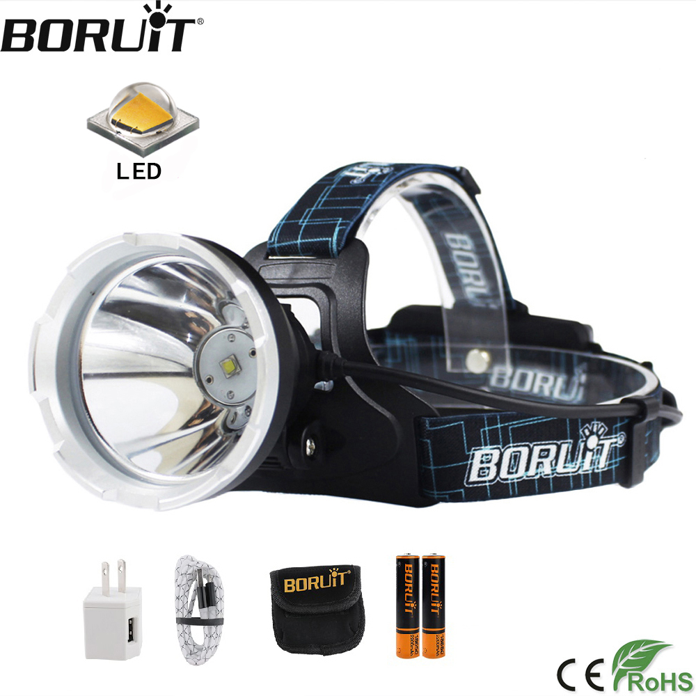 Fish Finder Charger - BORUIT B10 светодиодный супер яркая фара