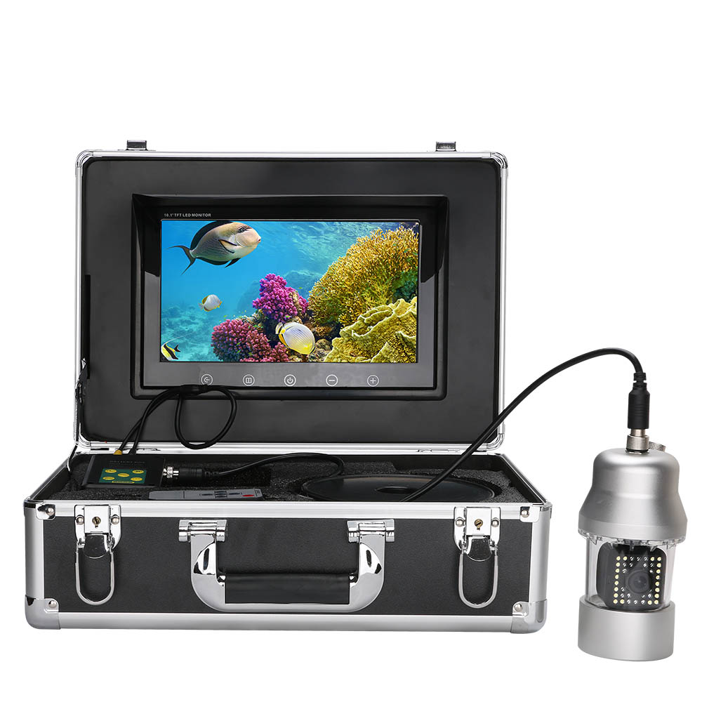 10-дюймовая 100-метровая видео – обзор и цена Fishing Camera