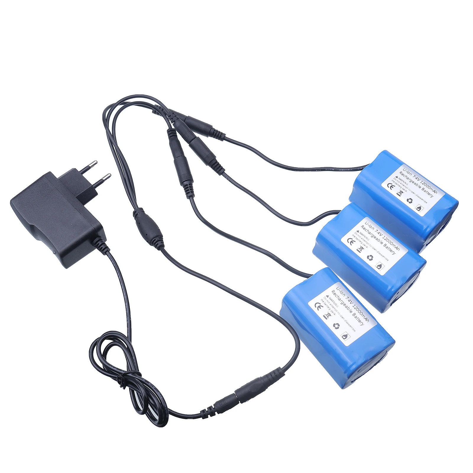 Аккумулятор 7.4V 12000mAh с US – обзор и цена Fish Finder Charger
